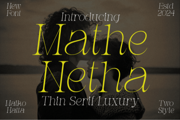 Mathe Netha Font