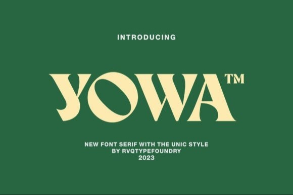 Yowa Font