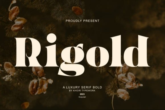 Rigold Font