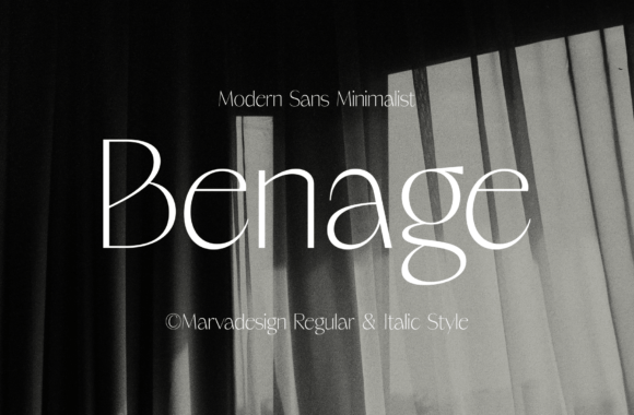 Benage Font